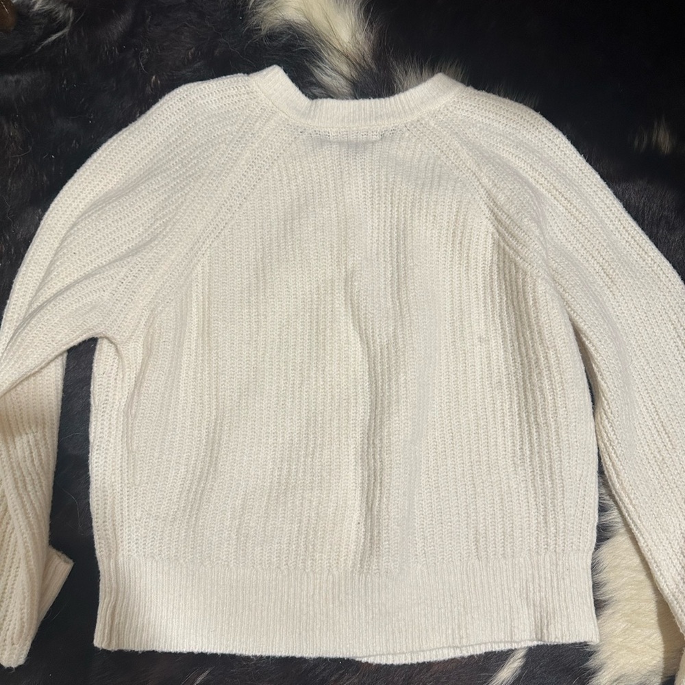 Universal Thread Cream Button-Up Cardigan - Picture 3 of 5